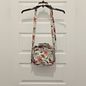Lug Ranger Lily Sand Floral Quilted Crossbody, NWT